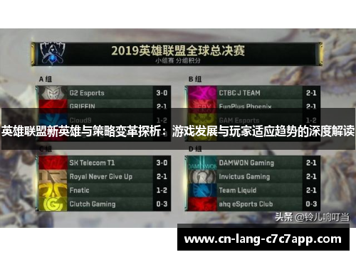 英雄联盟新英雄与策略变革探析：游戏发展与玩家适应趋势的深度解读